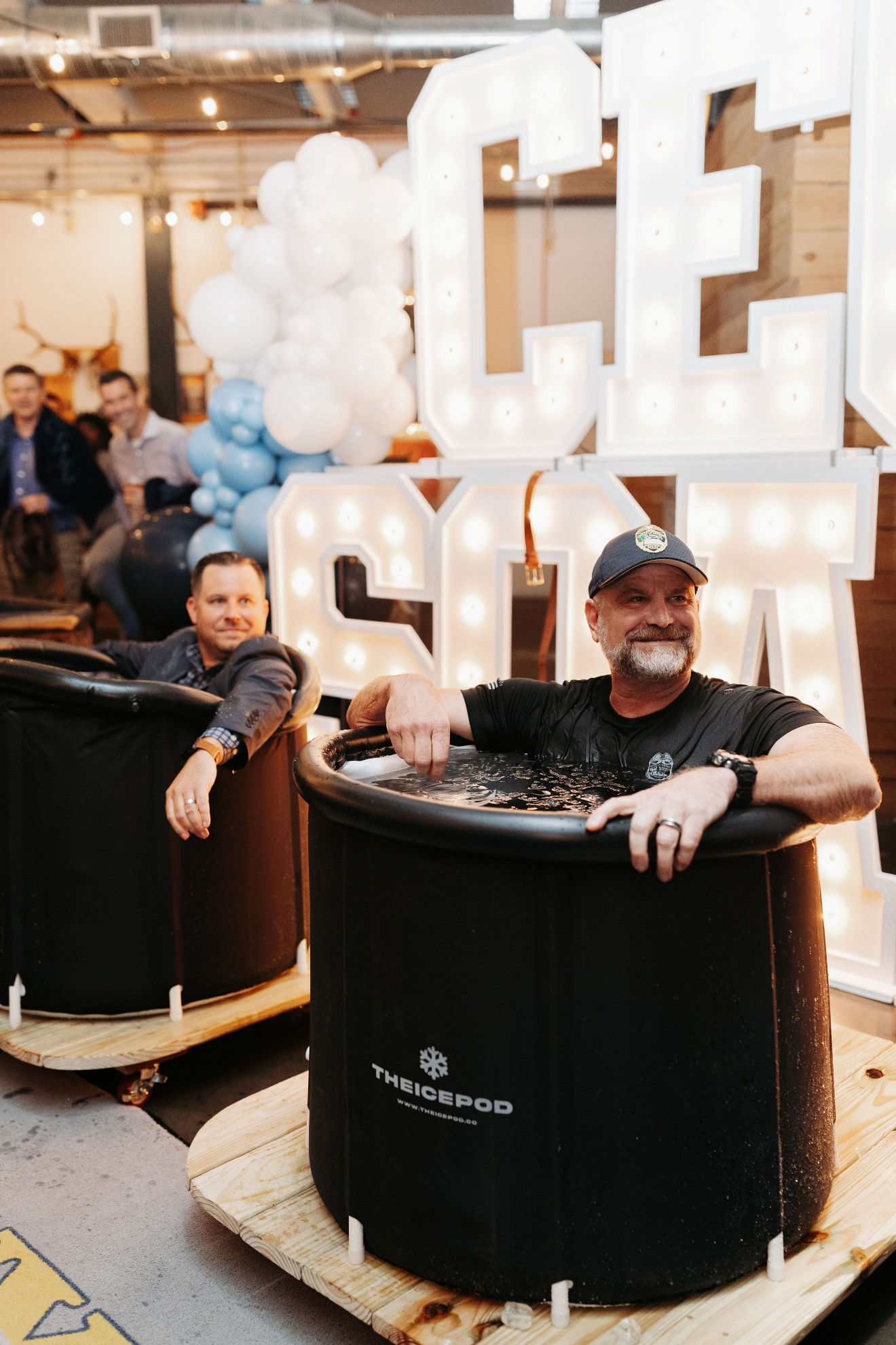 ALS CEO Soak Ice Bucket Challenge 2