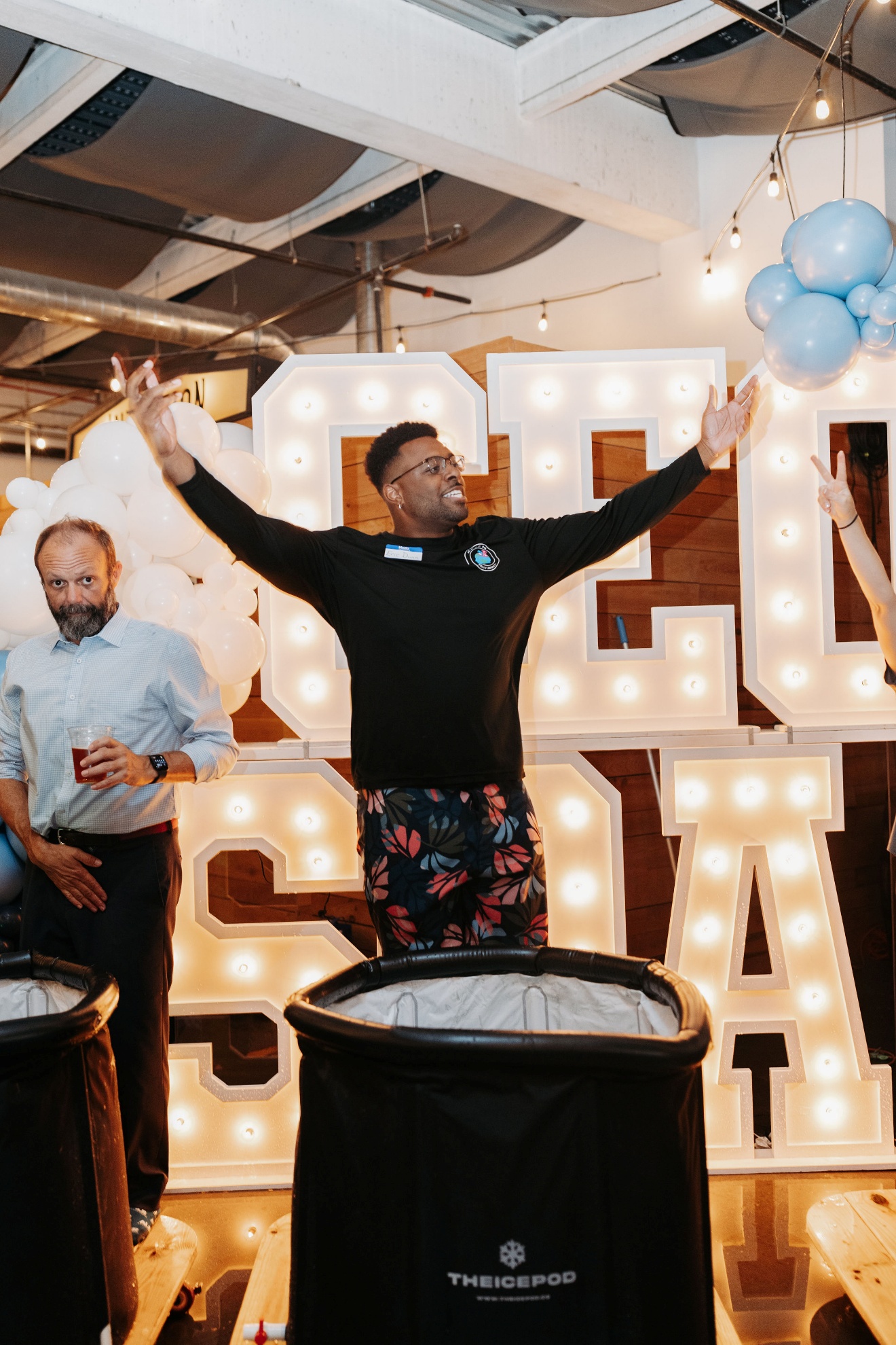 ALS CEO Soak Ice Bucket Challenge 3