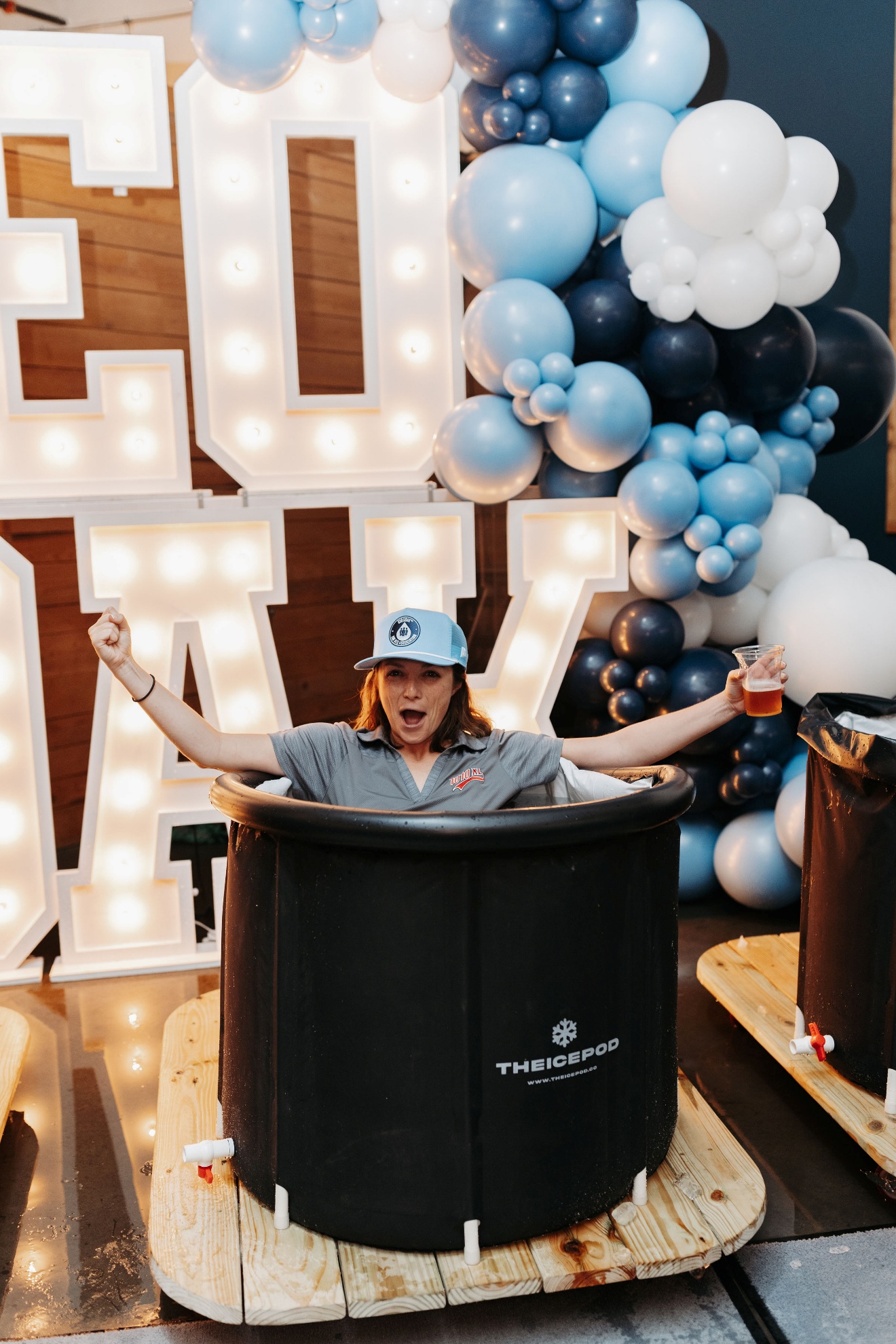 ALS CEO Soak Ice Bucket Challenge 4