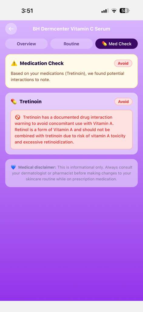 SnapSkincareAI app screen 2