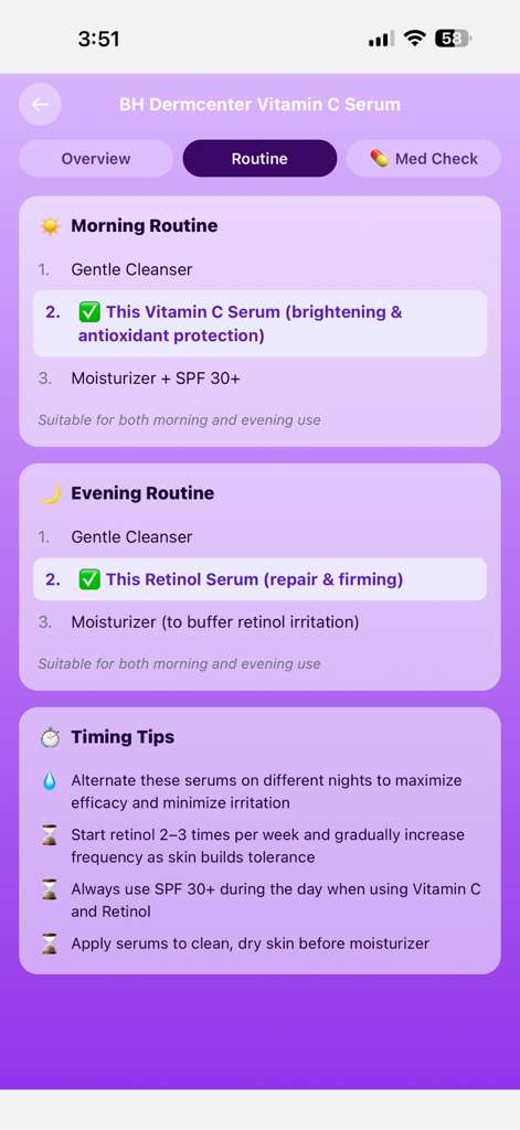 SnapSkincareAI app screen 6