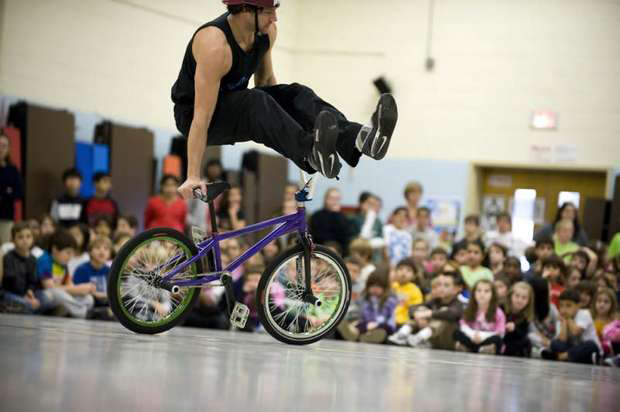 Lesson aLIVE Flowstyle BMX School Assembly 2