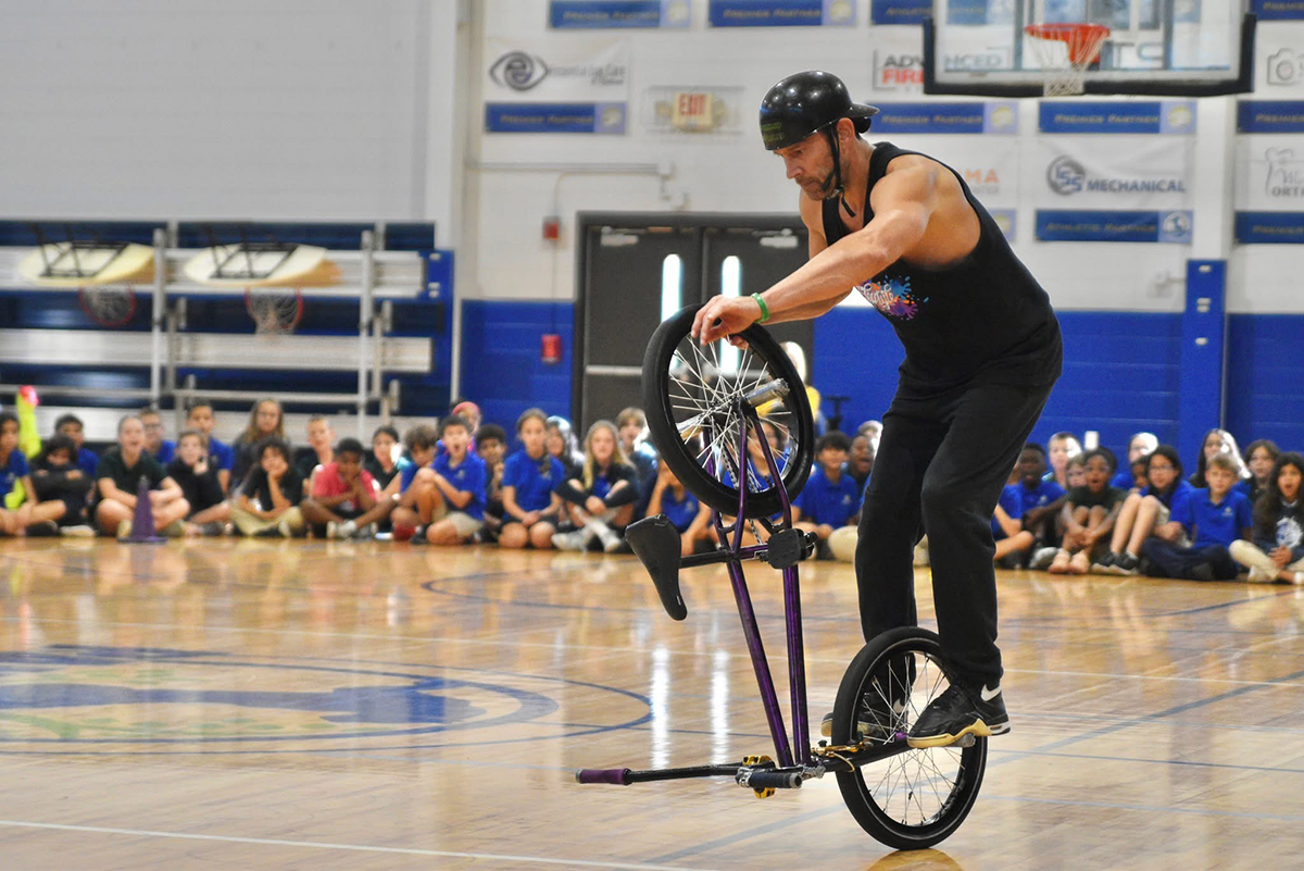 They Come for the BMX Tricks. They Leave With Something Bigger.