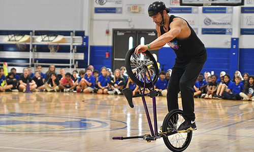 They Come for the BMX Tricks. They Leave With Something Bigger.