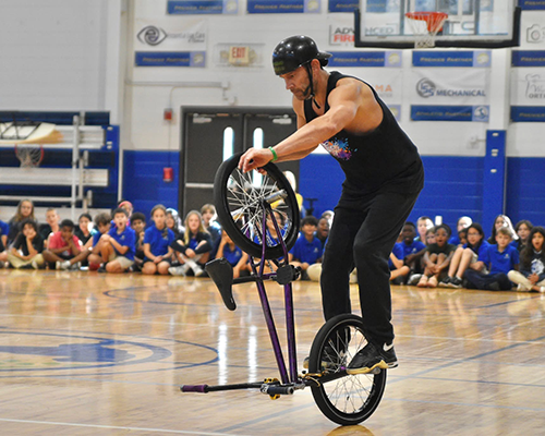 They Come for the BMX Tricks. They Leave With Something Bigger.