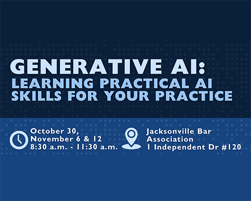 GENERATIVE AI: Practical AI Skills For Your Law Practice