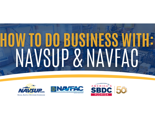 How to do Business with NAVSUP & NAVFAC